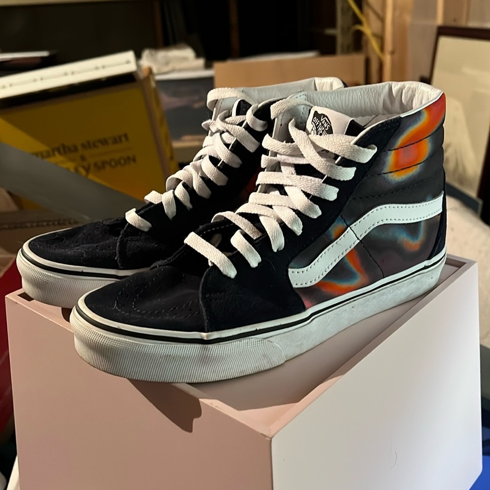 Vans High top Sk8-hi dark aura - men’s 6.5 - EUC